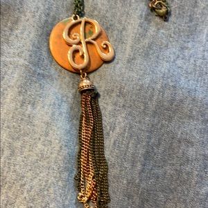 R initial necklace